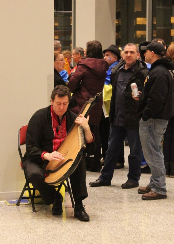 Ukrainian Night at the New Jersey Devils