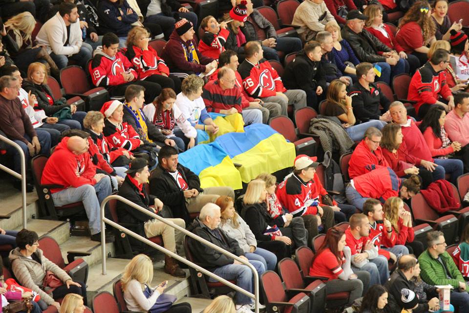 Ukrainian Night at the New Jersey Devils