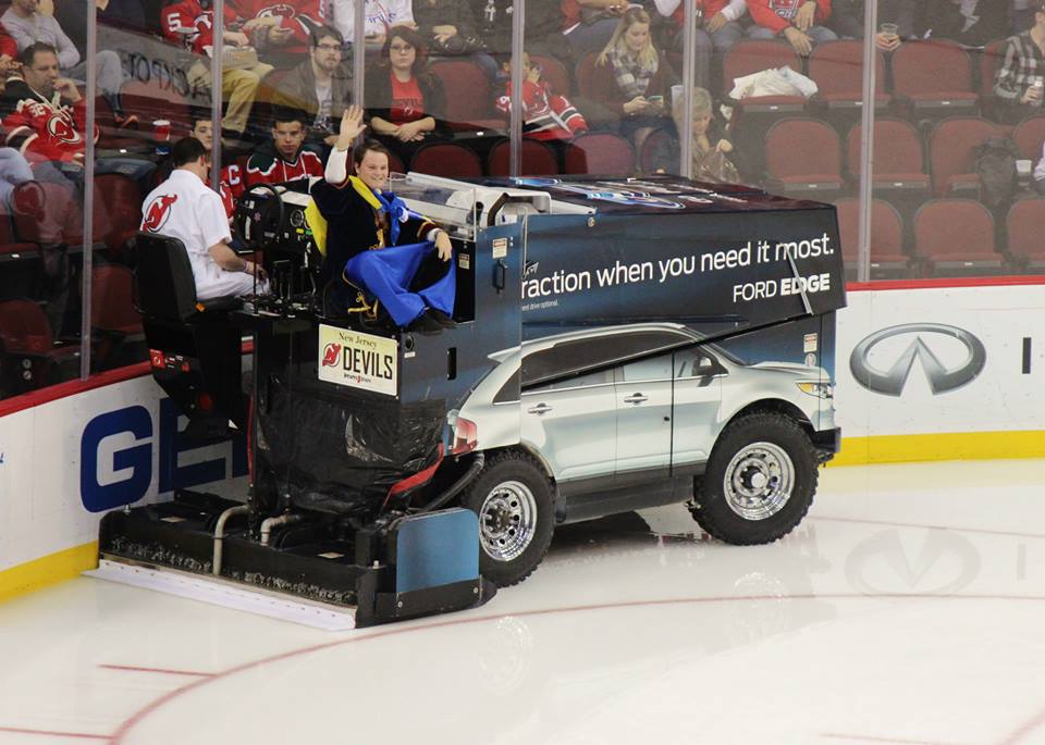 Ukrainian Night at the New Jersey Devils